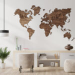 Wooden Map - Afbeelding 2