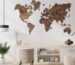 Mapas del mundo de madera