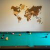 Wooden World Map