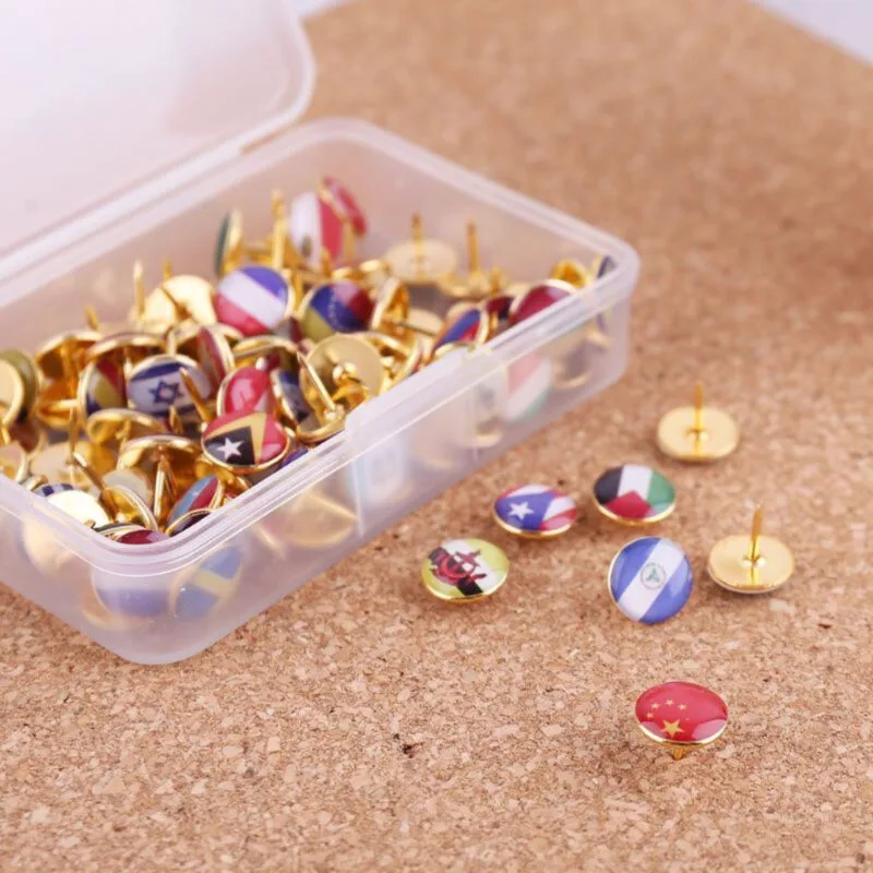 Flag Push Pins