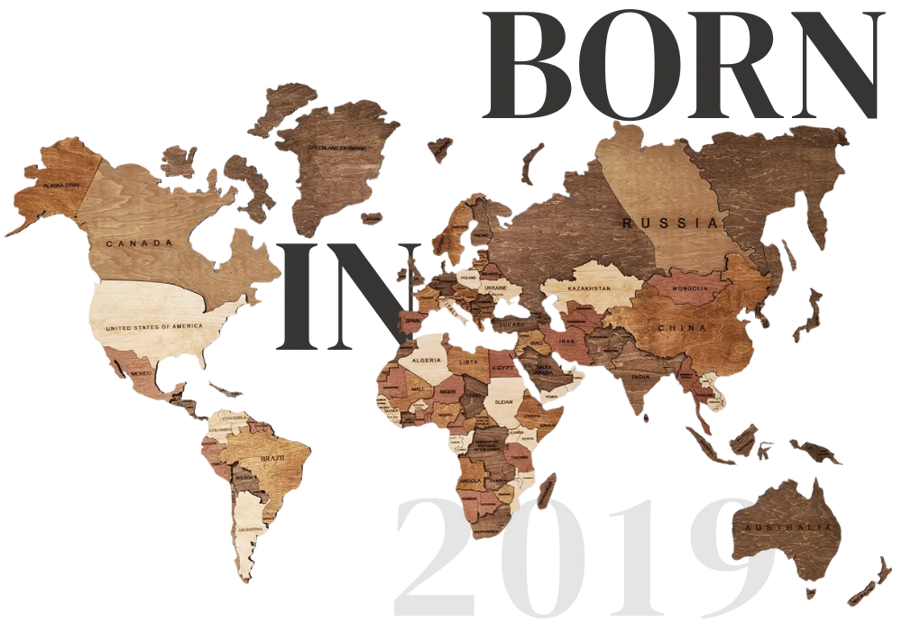 Wooden Map