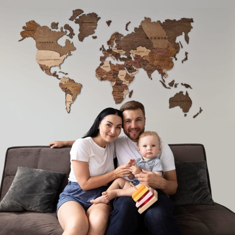 Wooden Map