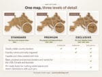 LED Wooden Map - Image 3