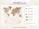 LED Wooden Map - Image 2